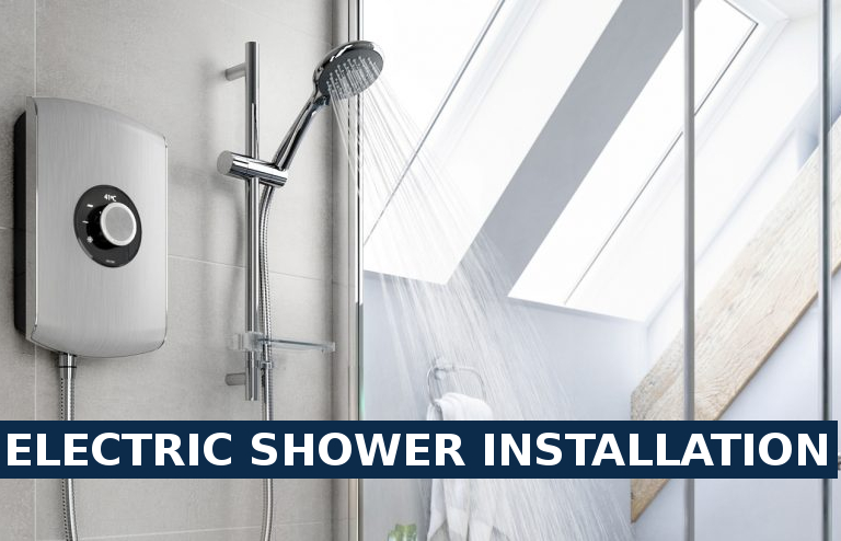 Electric shower installation Headley